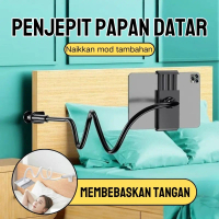 Dudukan Ponsel & Tablet Universal Fleksibel 360ยฐ, Holder Serbagu untuk Semua Model iPhone, Samsung,