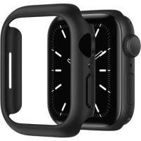 Case for Apple Watch 45mm 41mm 40mm 44mm Protective Cover Matte Hard PC Bumper Frame No Glass iWatch SE 9 8 7 6 5 4 Accessories