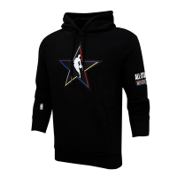 NBA 2018明星賽長袖連帽T恤 STAR 黑-HOD18100200