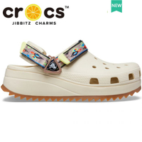⋌รองเท้า crocs แท้ crocs Hiker Clog รองเท้าเดินป่า สีกระดูกอุดตัน สไตล์คลาสสิก#208052
