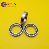 NBZH bearing10pcs/ Lot High Quality ABEC-1 Z2V1 SUS440C Stainless Steel Bearings (Rubber Seal cover) S6805-2RS 25*37*7 Mm