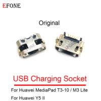 20pcs For Huawei Y5 II MediaPad T3-10 / M3 Lite USB Charging Port Dock Plug Charger Connector Socket