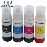 003 001 Premium 70ML Compatible Bottle Water Based Refill Pigment Dye Ink Tintas For Epson L3110 L1110 L3116 L3150 L3156 Printer