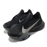 【NIKE 耐吉】訓練鞋 Zoom SuperRep 2 男鞋 氣墊 舒適 避震 健身房 運動 球鞋 黑 灰(CU6445-001)