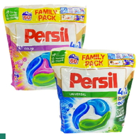 PERSIL 全效能 四合一洗衣膠球 強效洗淨 增豔護色 洗衣膠囊 洗衣精 60顆  袋裝