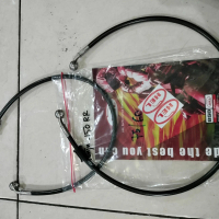 Selang rem Hel depan belakang Ninja R RR carbon for Brembo 75/60cm