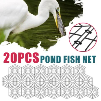 Pond Liner with Heron Deterrent Net: Protect Your Fish from Predators Flexible Garden &amp; Waterfall