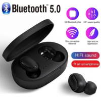 A6S Wireless Bluetooth Earphones HiFi TWS True Headset Noise Cancelling Earphones With Microphone Headphones For iPhone Xiaomi