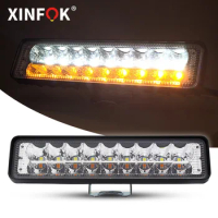 4x4 Off Road For Truck Auto 12v 24v LED Light Bar Work Lamp Spot Beam