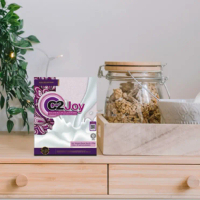 C2Joy Susu Kolostrum Skim 20 Sachet Trucal D7 Kalsium  Tanpa Gula Tinggi Nutrisi Untuk Kesihatan Jan