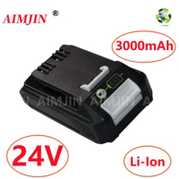 For Greenworks Suitable for Greenworks 24V 3000mAh electric tool screwdriver lawn mower lithium battery