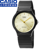 【CASIO】日系卡西歐薄型石英錶-金(MQ-24-9E 全配盒裝)