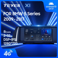 TEYES X1 For BMW 5 Series F10 F11 2009 - 2017 Car Radio Multimedia Video Player Navigation GPS Android 10 No 2din 2 din dvd