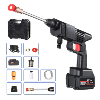 【ANTIAN】無線手持高壓水槍 多功能強力洗車水槍 家車兩用電動加壓噴頭 噴水槍 洗車機 清洗水槍