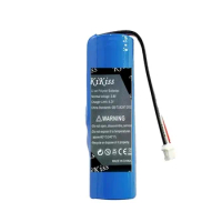 KiKiss 1200mAh Li-ion Battery for 70mai 70 mai Smart Dash Cam Pro ,Midrive D02 HMC1450 Replacement Batterie 3-wire Plug 14*50mm