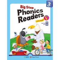 Big Step Phonics Readers 3（附全書音檔 QR CODE） （支援iPEN點讀筆）