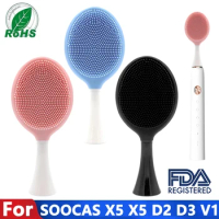Facial Cleansing Brush Heads for Xiaomi SOOCAS X3Pro X3U D2 X5 V1 X3 X3P D3 Sonic Electric Toothbrush Electric Massage Brush