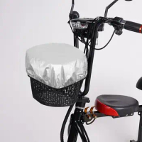 Bike Basket Cover Waterproof Bicycle Basket Rain Cover for Tricycles Motorcycles Adult Bikes Electric Bikes Most Bicycle Baskets