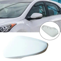 Part Cap Wing Accessories Clip-On Driver For Hyundai Elantra 2011-2016 Left Side Mirror Cover Practical White Replacement