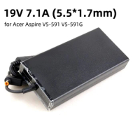 1​9V 7.1A 135W 5.5X1.7mm Ac Power Adapter Laptop Charger for Acer Aspire V5-591 V5-591G V17 Nitro 5 Spin NP515-51 VN7-792G-59CL