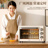 Pizza Oven Electric Oven 20L Large Capacity Multi-Function Timing Temperature Control Steaming Baking All-in-One Machine Oven
