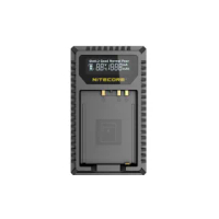 【Nitecore】FX1 雙槽液晶顯示USB充電器(For Fujifilm 富士 NP-W126 電池)