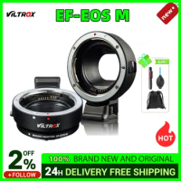Viltrox EF-EOS M Electronic Auto Focus EF-M Lens adapter for Canon EOS EF EF-S Lens to EOS M M2 M3 M5 M6 M10 M50 II M100 Camera
