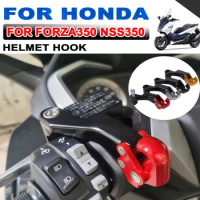 2023 For HONDA Forza 350 750 NSS350 Forza350 Forza750 2018 + Motorcycle Accessories Helmet Hook Hanger Holder Storage Bag Hook