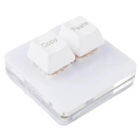 Trao đổi nóng Sao chép Bàn phím dán Mini Bàn phím Bàn phím 2 phím mini tùy chỉnh Chìa khóa cơ Công t