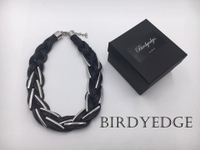 【Birdy Edge】歐美女性 設計 皮繩 多層次 項鍊 頸鍊  暗黑 項鍊 免運費