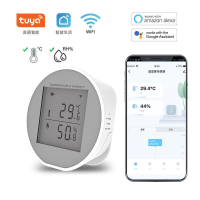【免運】wifi溫溼度探測器塗鴉智能家用溫度傳感器兩種供電方式