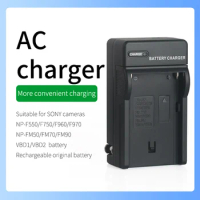 for Sony DSLR camera NP-FM500H battery charger SLT-A77M2 DSLR-A200H A300 A350 A450 A500 A550 A580 A700 A850 A900 A68K A99M2A