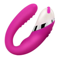 Double Head Dildo Vibrator U Shape Vibrating Egg G Spot Clitoris Stimulator Vibrating Panties Egg Sex Toys For Women Couples