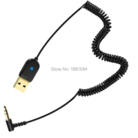 car Bluetooth Receiver5.0 Bluetooth Audio Receiver USB 3.5mm AUX Jack Stereo Hifi Transmitter Speaker Wireless Adapter 50pcs/lot