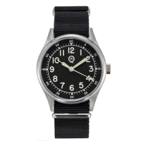 QM Men's 100M Stell Watch Unique US American 113A Aviation Military Pilot Waterproof Special Forces Japan Movement 8023