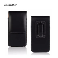 SZLHRSD Belt Clip PU Leather Waist Holder Flip Pouch Case for LG K9 UMIDIGI A1 Pro TP-LINK Neffos C5S for Huawei Honor 7A Pro