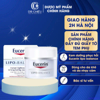 Kem dưỡng ẩm cho da khô và nhạy cảm Eucerin Lipo Balance 50ml