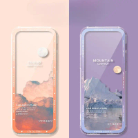 เคสโทรศัพท์มือถือสำหรับ Nokia 108 4G รุ่น Snow Mountain TA 1673 แบบโปร่งใส เคสนิรภัยปรับแต่งได้ สำหร