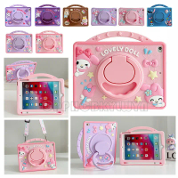 Sarung Kanak-kanak Lembut Silikon Kartun, Untuk Honor Pad X8a/X9 11 Inci 2024 NDL-W09, Corak Comel, 