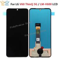 100% original For LG V60 LCD Display Touch Screen Digitizer Assembly For LG V60 ThinQ 5G LM-V600 LCD Display Replacement Parts