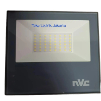 Lampu LED Sorot Tembak Floodlight NVC 30W 30 Watt 6500K Putih IP66
