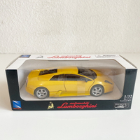 NEW RAY 1:32 LAMBORGHINI MURCIELAGO Yellow 藍寶堅尼 汽車模型【Tonbook蜻蜓書店】