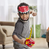 Power Rangers Playskool Heroes Zord Saber Red Ranger Trex Mask Sword