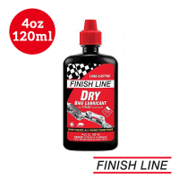 【FINISH LINE】Teflon Plus Dry 乾性潤滑劑 4oz/120ml 滴頭(鏈條清潔/油品/單車清潔/自行車/單車潤滑)