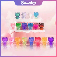Sanrio Figure Hellokitty 50th Anniversary Mini Candy Series Modle Toy Cartoon Cute Mini Home Room Decor Collection Girl Gift Kid