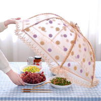 家用菜罩可摺疊餐桌罩飯菜罩蓋菜罩食物罩罩菜蓋飯桌罩菜傘長方形