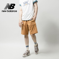 [New Balance]工裝風短褲_男性-卡其黃_卡其黃_AMS31550TOB