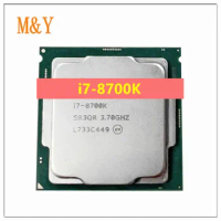 Core i7-8700K i7 8700K 3.7 GHz Used Six-Core Twelve-Thread CPU Processor 12M 95W LGA 1151
