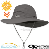 Outdoor Research OR 超輕多孔式防曬抗UV透氣大盤帽子(UPF 50+)_深灰