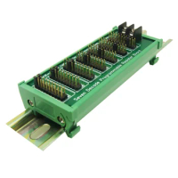 1R - 9999999R Seven Decade Programmable Resistor Board, Step 1R, 1%, 1/2 Watt, DIN rail mount resister board slide resistor